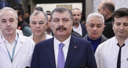 Sağlık Bakanı Koca, İstanbul’daki Yaralı Madencileri Ziyaret Etti